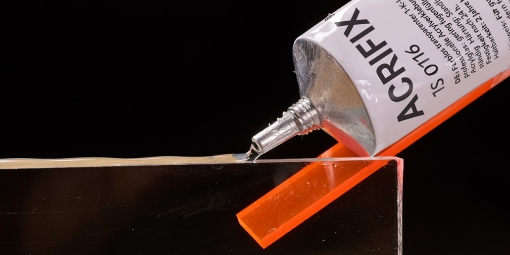 ACRIFIX® adhesive used for bonding PLEXIGLAS®